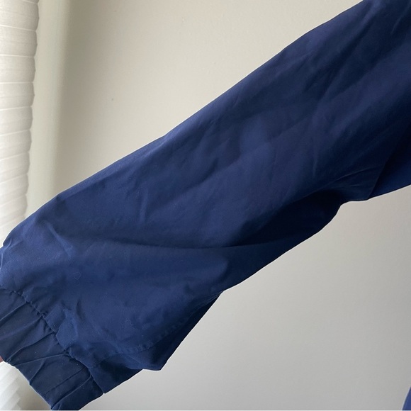 Vintage Sportif MEC Boys Reflective Rain Jacket Children’s Youth Blue - Picture 5 of 10